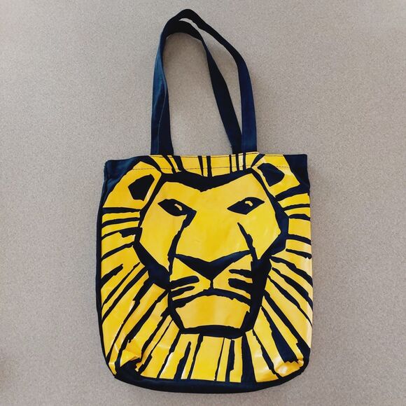 Lion King Small Tote Book Bag Broadway Musical Disney Theatrical Group Play - Picture 1 of 8